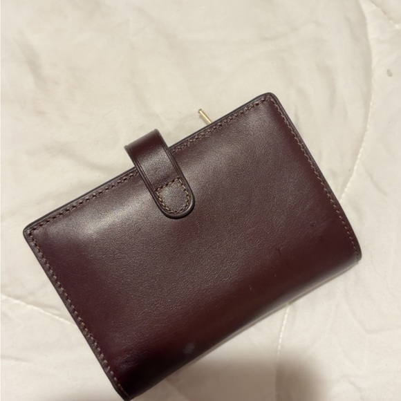 Coach Dark Brown Leather Wallet - Picture 4 of 5
